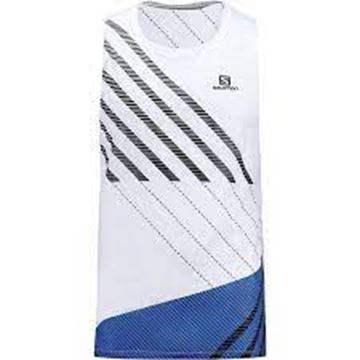 Picture of SALOMON - SENSE AERO TANK M WH/BLK